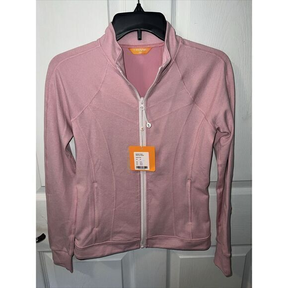Moodytiger Practice Jacket Full Zip Parfait‎ Pink Size 14(160cm) NWT - Picture 1 of 8